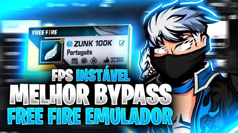 Melhor Bypass Sem Queda De Fps Seguro Bypass Emulador Free Fire