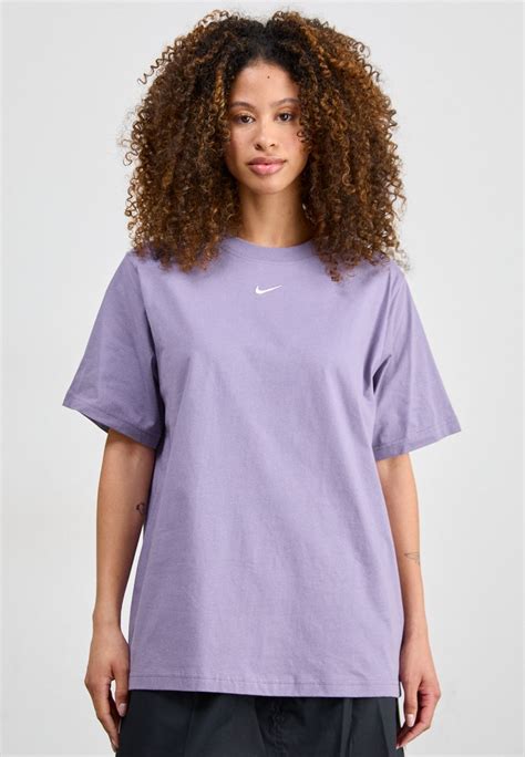 Nike Sportswear Tee T Shirt Basic Daybreak Lila Zalando De