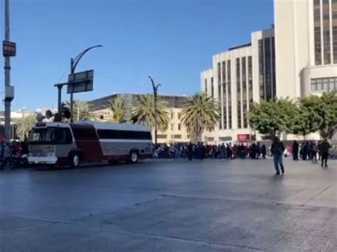 Tr Fico Colapsado Manifestantes En Paseo De La Reforma Hoy Viernes