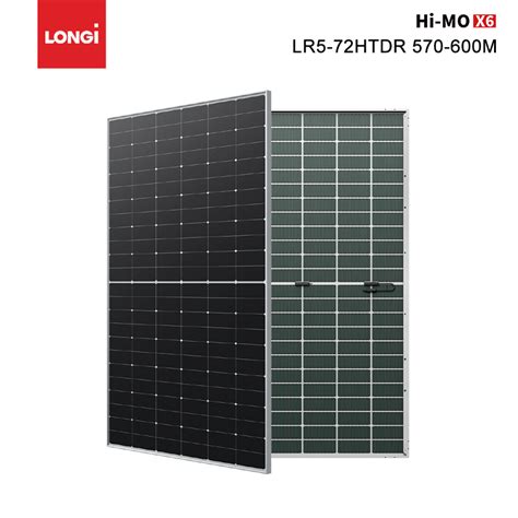 Longi Hi Mo X Anti Humidity Heat Solar Panel Double Glass Bifacial