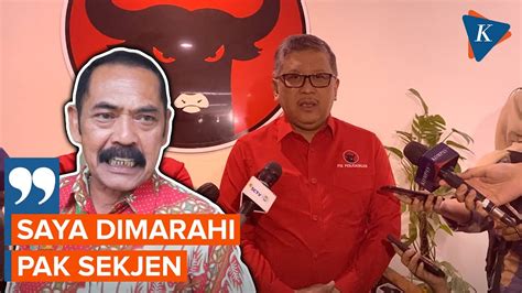 Curhat FX Rudy Dimarahi Sekjen PDI P Hasto Kristiyanto Soal Ganjar