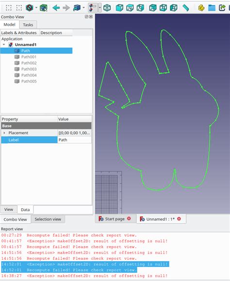 Problem D Offset With A Complex Imported Sketch Issue