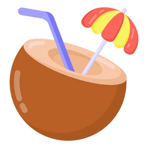 Coconut Drink Generic Flat Icon