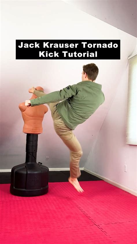 Jack Krauser Tornado Kick Tutorial Taekwondo Martial Arts Shorts