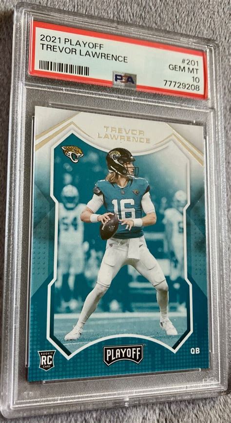 Trevor Lawrence 2021 Playoff 201 Base Price Guide Sports Card Investor