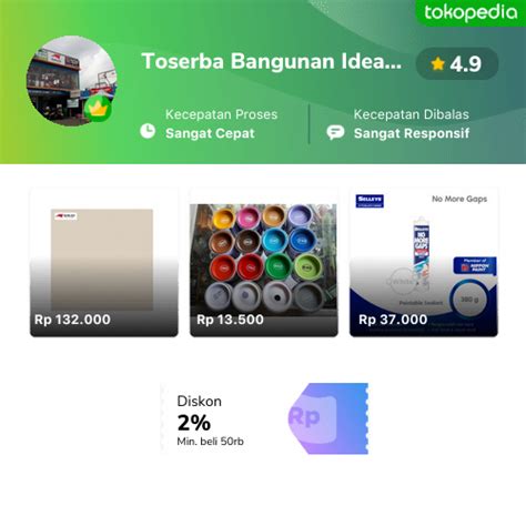 Toko Toserba Bangunan Ideal Online Produk Lengkap And Harga Terbaik