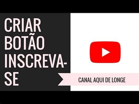 Como Colocar LINK DE INSCRIÇÃO Direto Para Meu Canal no Youtube e