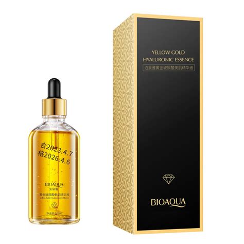 BIOAQUA Yellow Gold Hyaluronic Essence Serum 100ml Shopee Malaysia