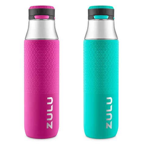 Zulu Studio Tritan Water Bottle 2 Pack Assorted Colors 946 Ml