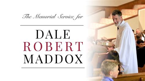 The Memorial Service For Dr Rob Maddox YouTube