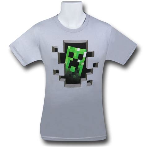 Minecraft Creeper Inside Youth T Shirt