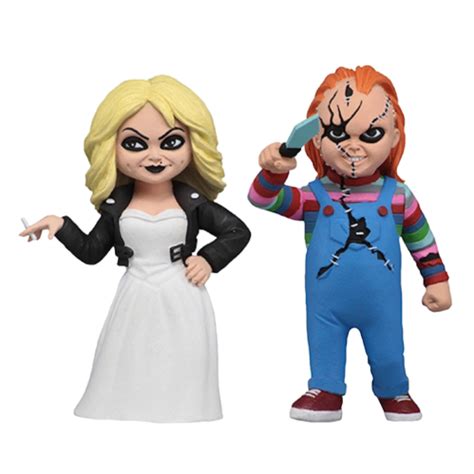 Chucky And Tiffany Neca Toony Bride Of Chucky