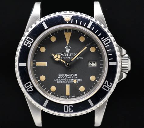 ROLEX 16660 SEA DWELLER MATT DIAL RETAILED BY MEISTER Rolex Passion