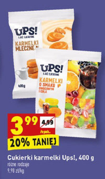 Karmelki Owocowe Ups Cena Promocje Opinie Sklep Blix Pl