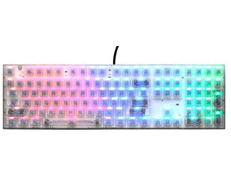 Teclado Mecânico Cooler Master MasterKeys Pro L RGB Crystal Edition