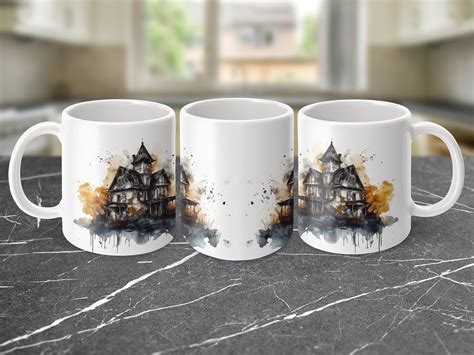 Sublimation Designs for Mugs 3D MUG SUBLIMATION Halloween - Etsy