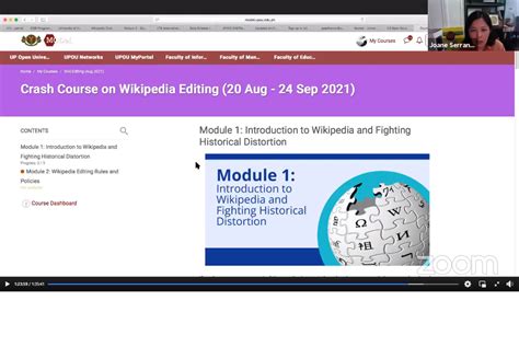 Upou Launches Free Online Course On Wikipedia Editing And Fighting