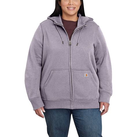 Carhartt Womens Clarksburg Full Zip Plus Size Hoodie Academy