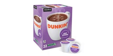 Indulge In Delicious Dunkin Donuts Milk Chocolate Hot Cocoa K Cups