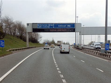 M8 Motorway © David Dixon Geograph Britain And Ireland