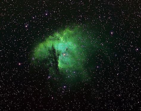 The Pacman Nebula Ngc In Narrowband By Peter The Fraudfinder On