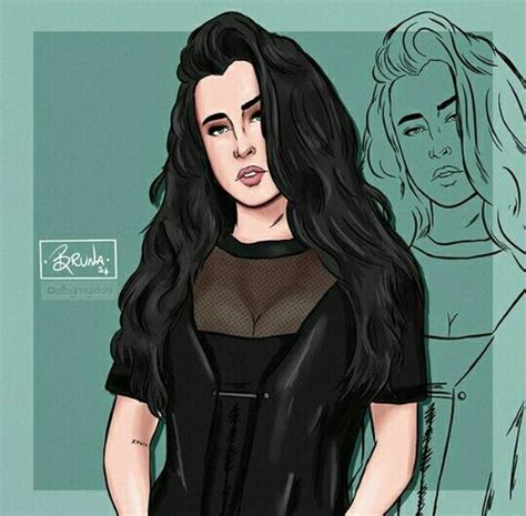 Pin By Andrea Valer N On Lauren Jauregui Drawings Girl Drawing