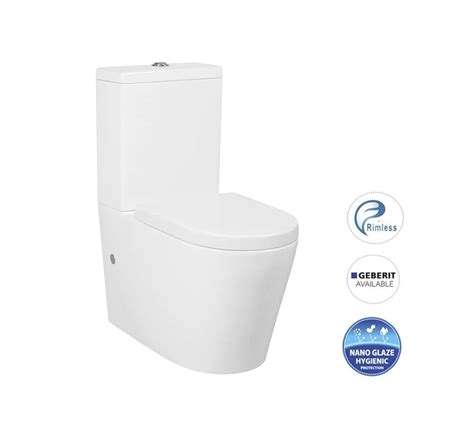 Inspire Alzano Rimless Back To Wall Toilet Suite Bathroom Upgrade