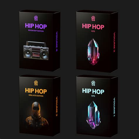 BUNDLE - ALL Hip Hop Kits (Vol. 1 - 4) – Producer Kits