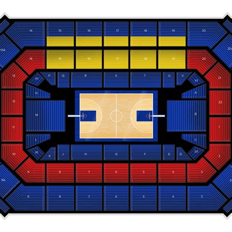 Allen Fieldhouse Parking Map