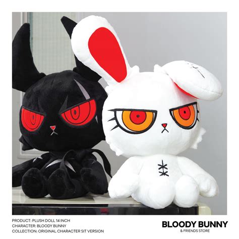 Bloody Bunny Plush Doll 14 Bloody Bunny Store