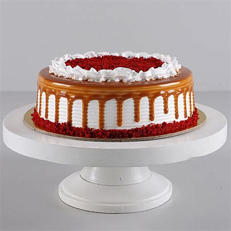 Buy Send Scrumptious Red Velvet Cake Half Kg Online Ferns N Petals