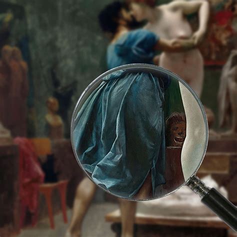 pygmalion  galatea oil sketch jean leon gerome canvas print