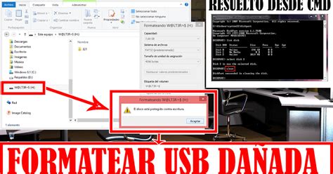 Formatear Usb Desde Cmd