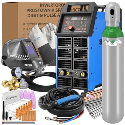 Sherman DIGITIG PULSE AC DC 315GD Welding Kit No 2 TIG AC DC