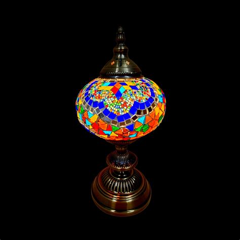 Glass Mosaic Lamp Classic Medium Design Code 17101 Sr Creations