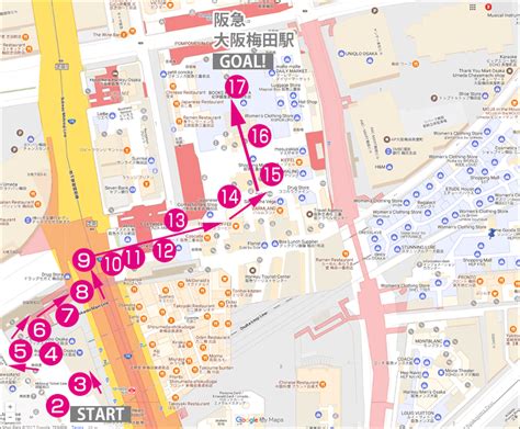 これで迷わない！「jr大阪駅」から「阪急・大阪梅田駅」への行き方 でんちゃ！thhomepage