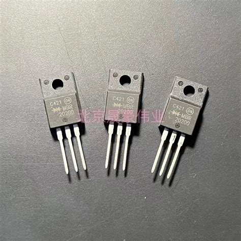 10pcs MBRF20200CT B20200 20A200V Schottky Diode Direct Insertion TO220