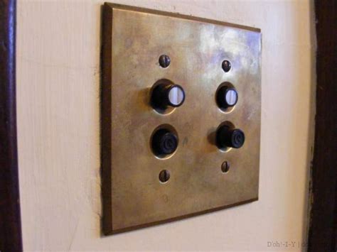 Add Some Character With Vintage Light Switch Covers And Reproduction