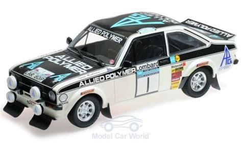 Modellino In Miniatura Ford Escort Minichamps Mk Ii Rs No