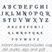 Pirate Font Svg File Alphabet Instant Download Zipped .dxf .svg .eps and .studio Files Vector ...