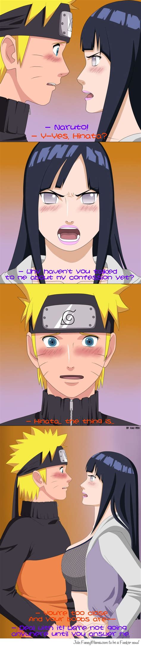 Naruhina Deal With It Naruhina Naruto Funny Anime Love