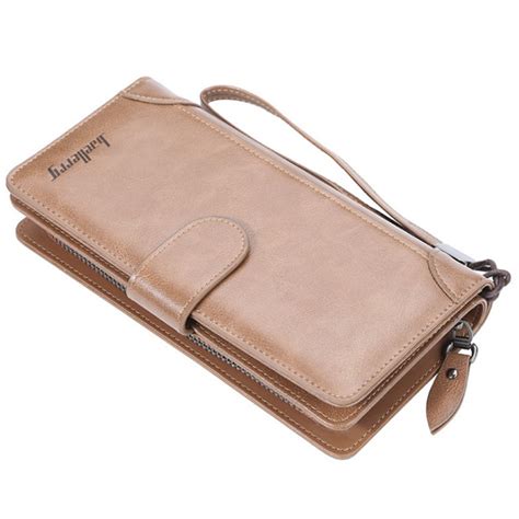 Jual BAELLERRY S6701 Dompet Pria Wanita Panjang Bahan Kulit PU Leather