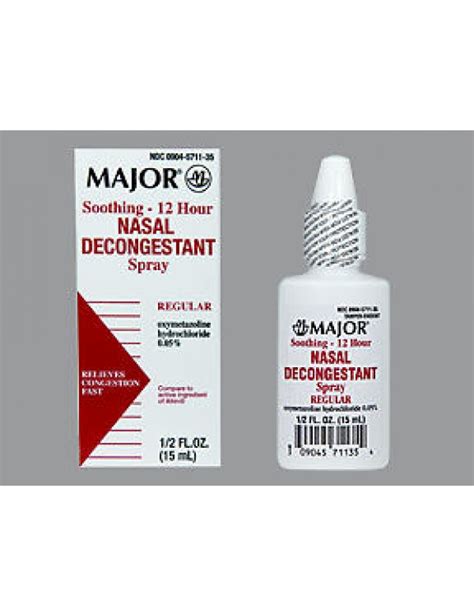 12 HOUR NASAL DECONGESTANT 0.05% SPRAY (AFRIN) 15ML - Over-the-Counter ...