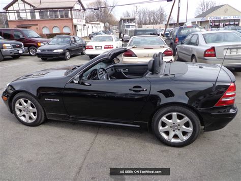 2001 Mercedes Benz Slk230 Kompressor Hard Top Convertible 2 Door 2