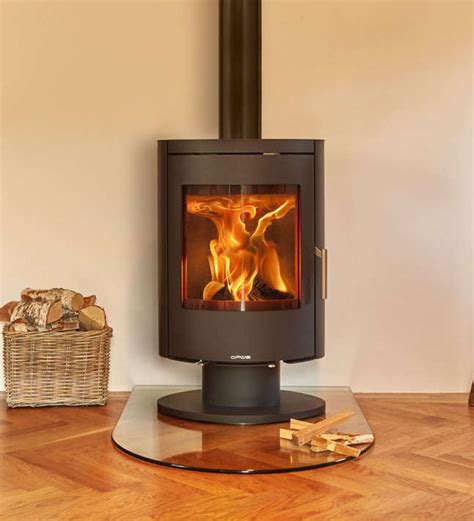 Opus Harmony 7kw Multifuel Stove On Pedestal Ecodesign Ready Direct