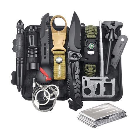 Zestaw survivalowy przeżycia wojskowy etui multitool 32w1 Hurtnet