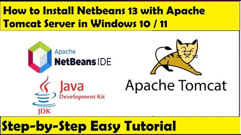 How To Install Netbeans 13 On Windows 10 11 With Apache Tomcat Java