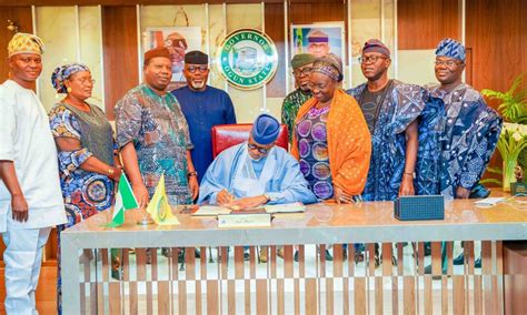 Gov Abiodun Signs Into Law N703 02 Billion As Ogun 2024 Budget