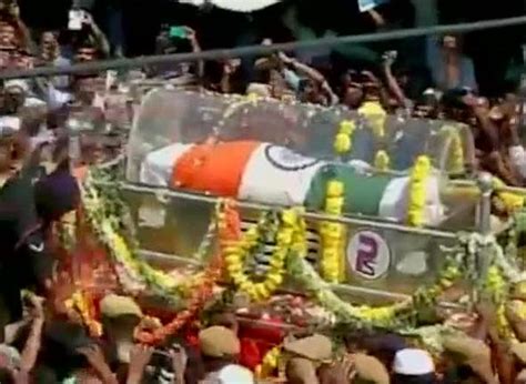 Former President Dr Apj Abdul Kalams Funeral Procession In Rameswaram