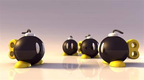 Bomb figurines, Super Mario, bombs HD wallpaper | Wallpaper Flare